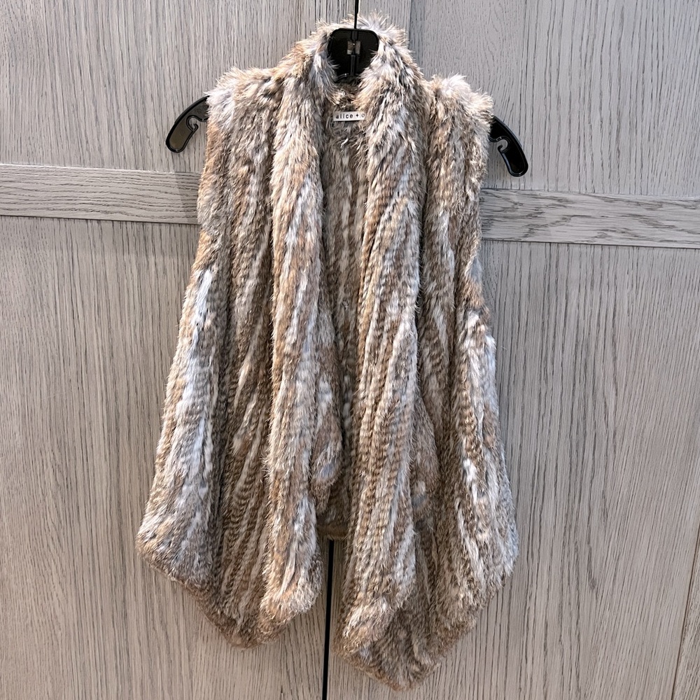 Alice + Olivia Fur Vest